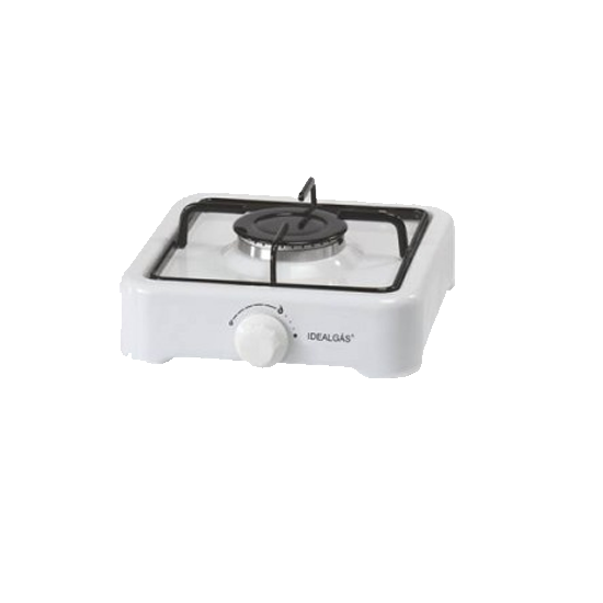 FOGAREIRO 1 QUEIMADOR BRANCO IDEALGAS - 4322