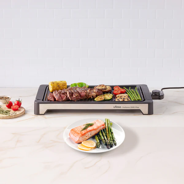 GRELHADOR DE MESA UFESA - INDIANA 2000 PLEX - 72206011