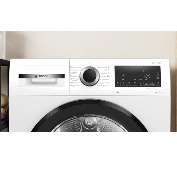 SECADOR DE ROUPA BOSCH - WQG243D0ES
