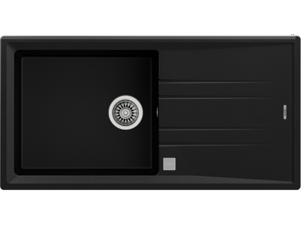 LAVA LOUÇA TEKA - STONE 60 L-TG 1C 1E - BLACK CARBON